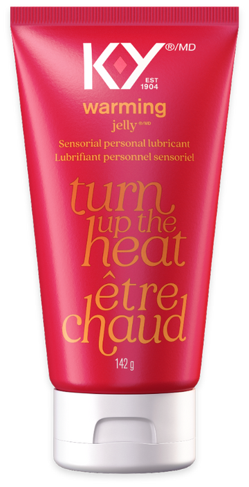 A bottle of K-Y® Lubricant - Warming® Gel