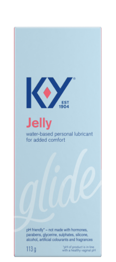 The front of K-Y Lubricant - Gel box