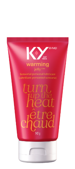 A bottle of K-Y® Lubricant - Warming® Gel