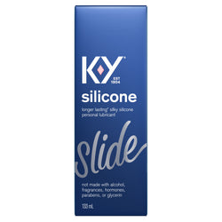 Front of K-Y Lubricant - Silicone box /Avant d’une boîte de lubrifiant K-Y — Silicone