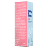 Tilted left and front sides of K-Y Lubricant - Gel 57 g box
